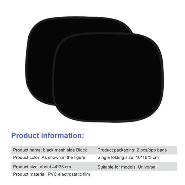 Сенник за странични стъкла за кола UV защита с електростатично фолио 4