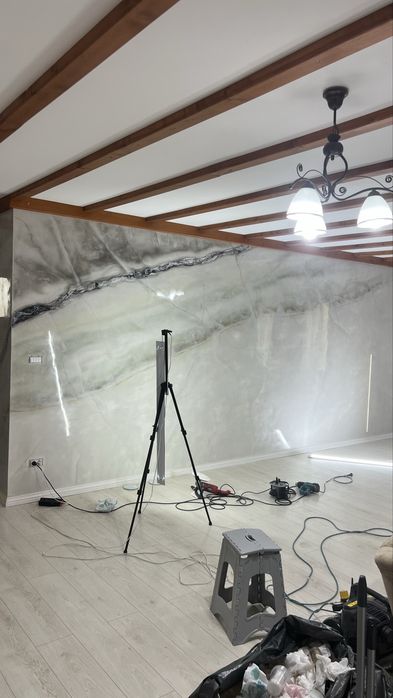 Renovari Amenajari interioare ,  finisaje pereti , zugraveli , VaSTUCCO VENEZIANO, EFECT MARMURĂ. Casa Duplex Apartament volkswagen