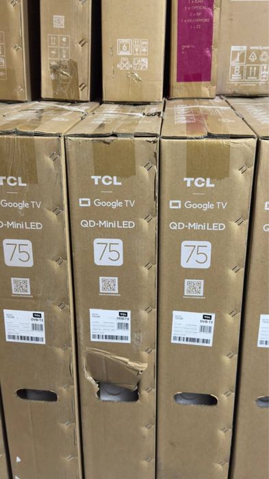 Tcl телевизоры C6K 43/55/65/75/85/98 имеется бесплатная доставка!!