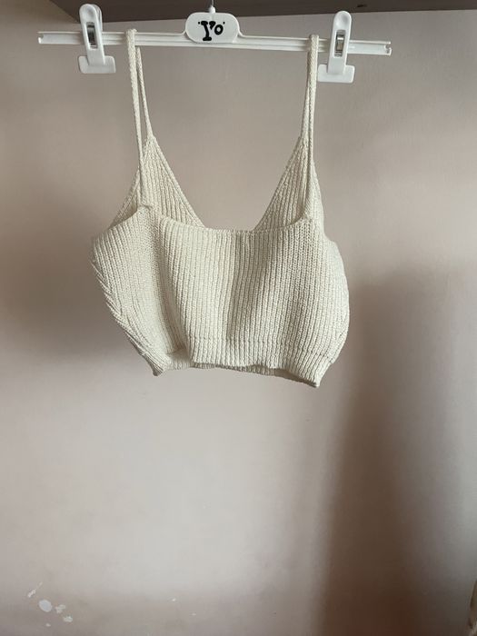 плетенный топ