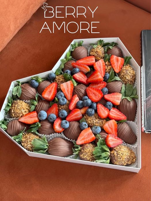 клубника в шоколаде