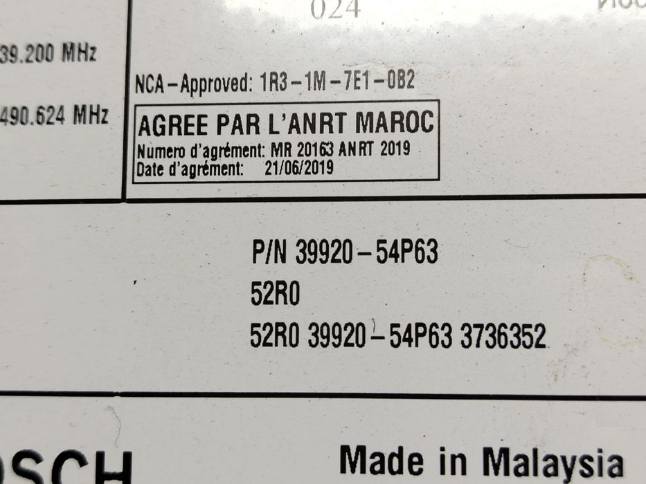 Navigatie 39920-54p63 Suzuki Vitara 2 (2014 - 2018)