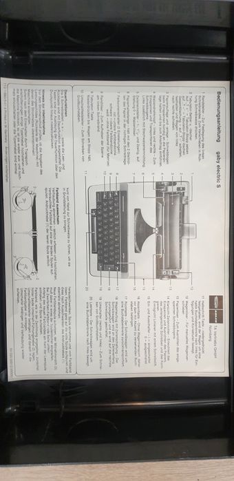 Masina de scris Triumph-Gabriele Electric S   390 lei