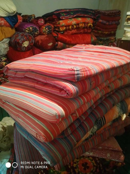 Matrasllar paxtali  xar xil yangi qadimgi