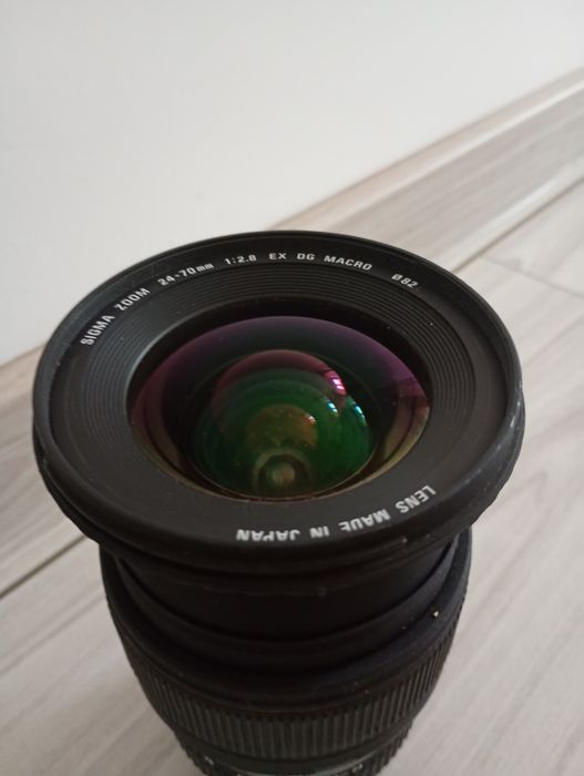 Obiectiv Sigma EX DG 24-70mm F2.8 Canon EF