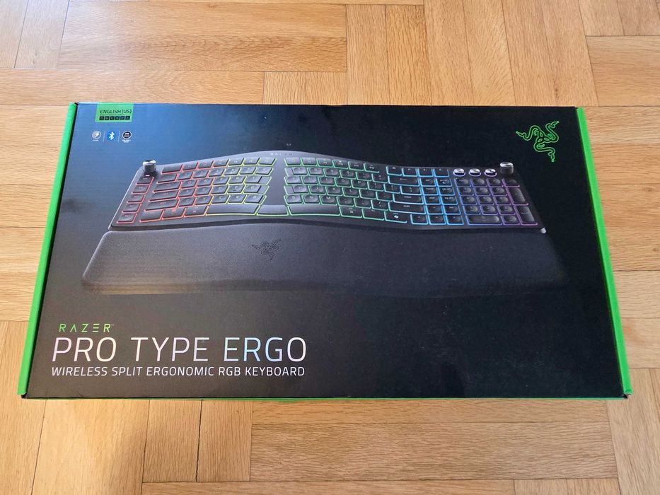 Нова клавиатура Razer Pro Type Ergo