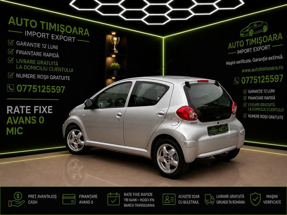 Toyota Aygo An 2008 1.0 Benzină Garanție Finanțare Livrare