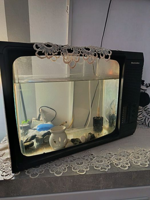 Acvariu retro,  antic