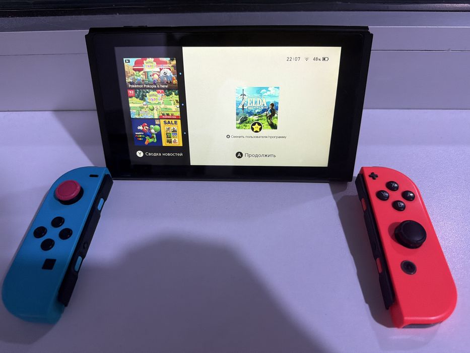 Nintendo switch в хорошем состоянии