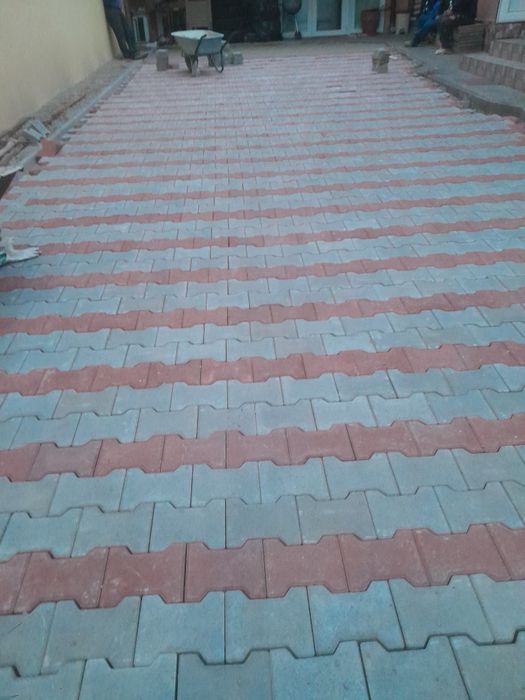 Montez pavaj borduri piatra cubica