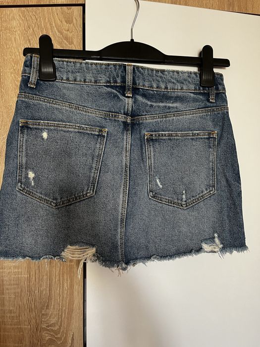 Дънкова къса пола ZARA - размер S