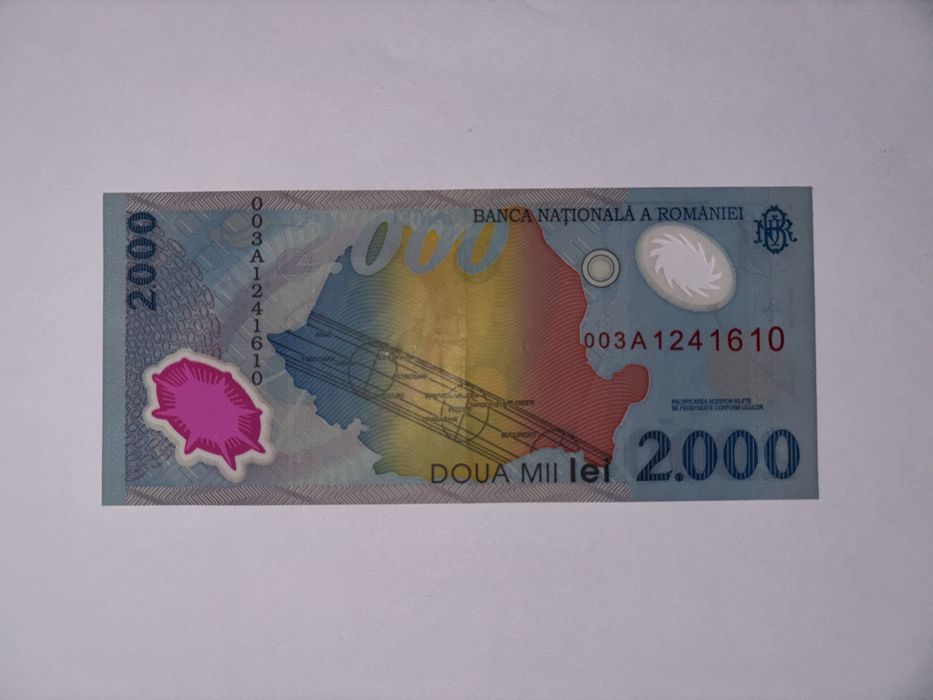 Bancnota 2000 de lei, Eclipsa totala 1999