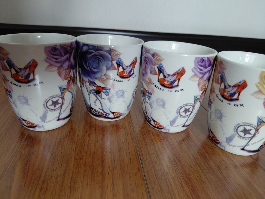 Кружки 4 шт б/у.