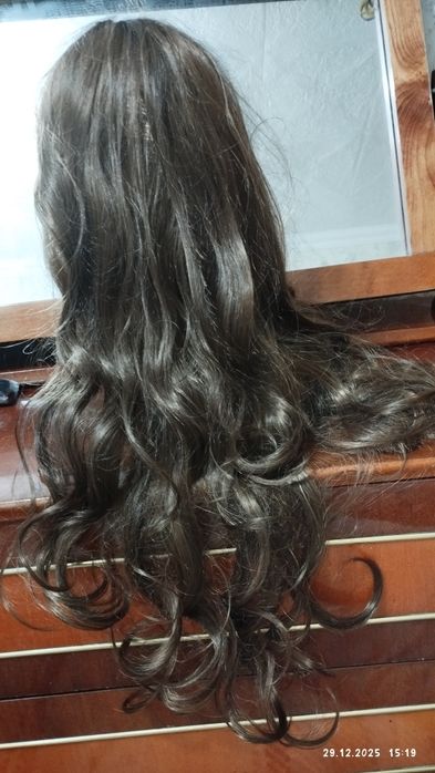 Парик длинный русый