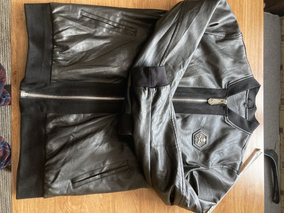 Мъжко яке изкуствена кожа