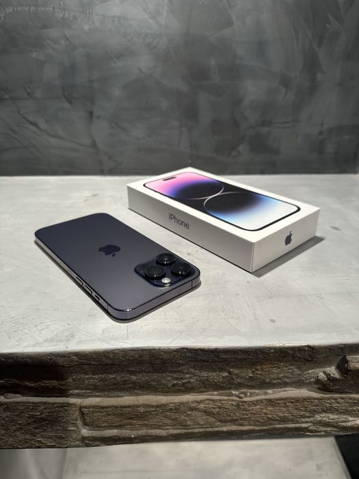 КАТО НОВ Iphone 14 Pro Max Purple, 83% батерия