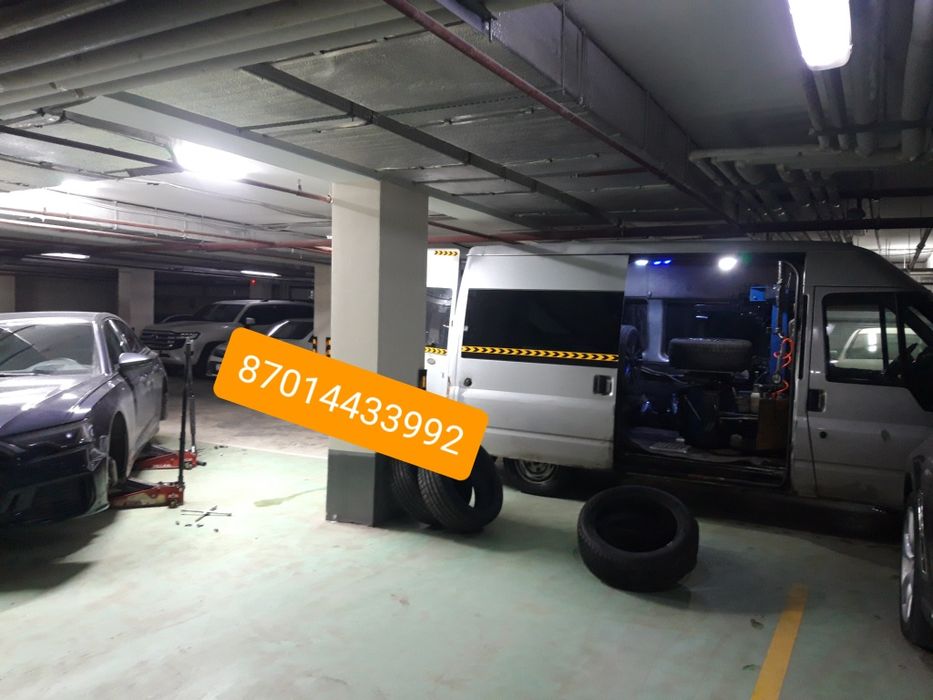 Выезд шиномонтаж мобильный  вулканизация передвижной на колес выездной