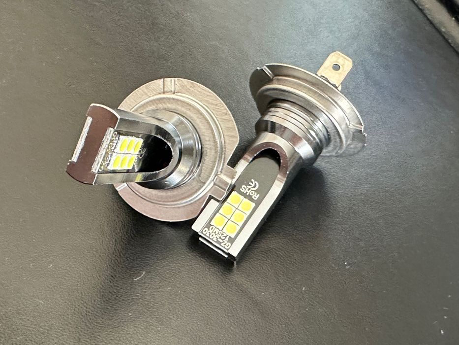 set 2 becuri led H7 6500L 80W sau H4