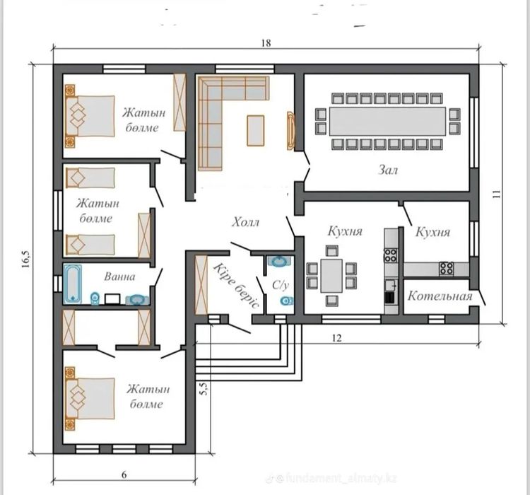 Фундамент құямыз