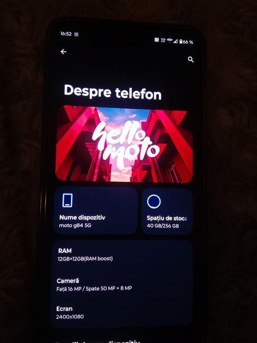 Vând Motorola G84 5g
