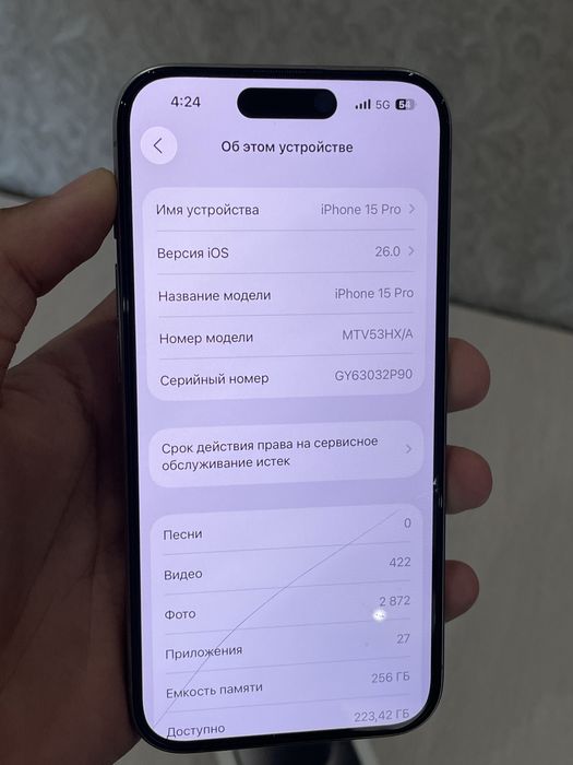 iPhone 15 Pro / Айфон 15 Про 256гб