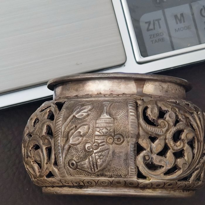 Lot 2 cutiuțe decorative din argint 925 – Oman – 140,5 g
