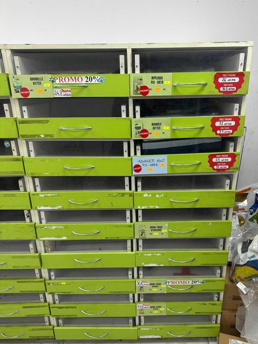 RAFT MAGAZIN CU SERTARE - de la 150 lei / set complet 850 LEI