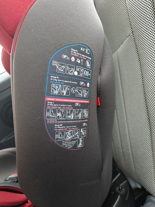 Vând scaun copil pentru masina Coccolle