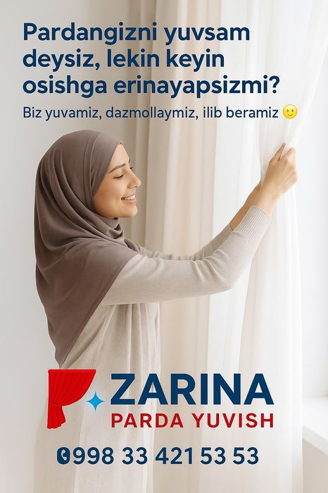 Parda yuvish xizmati