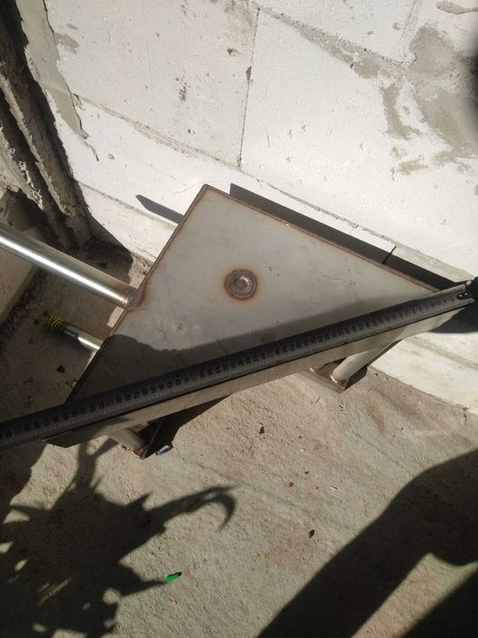 Registru termic din inox pentru sobă de colț!