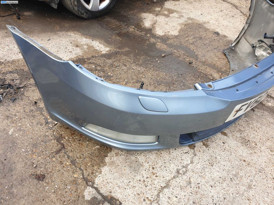 Bara Spoiler Fata cu Grile Proiectoare si Spalatoare Faruri Skoda Octavia 2 FL Facelift 2008 - 2013 Culoare LF5X [K7895]