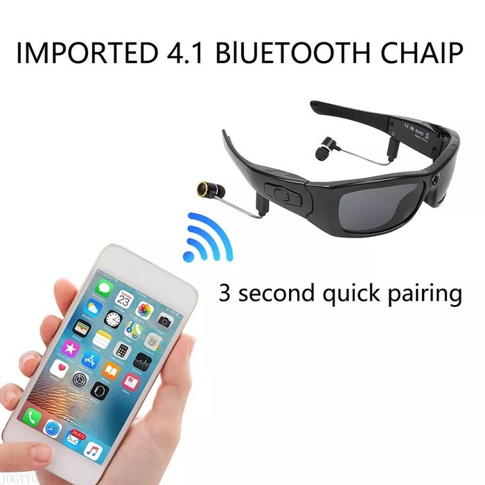 Ochelari de spion cu 12 megapixel camera 32 gb spatiu integrat nou