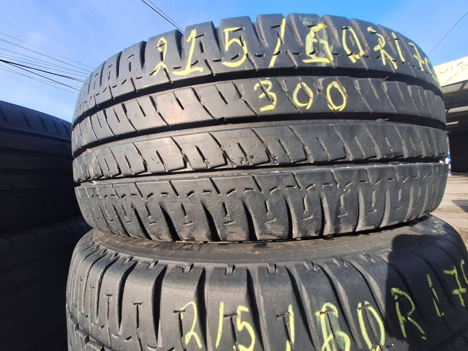 4 anvelope vara 215/60r17 C Michelin Montaj Gratuit