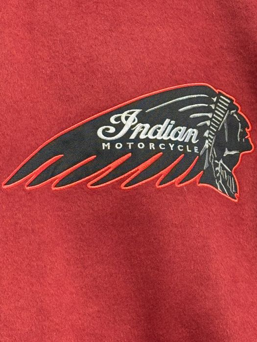 Яке BOMBER INDIAN 125th Varsity Jacket Red
