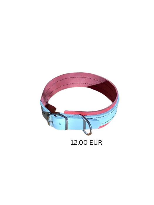 Нашийник за куче от естествена кожа - БЕЗПЛАТНА  ДОСТАВКА  С  BOX NOW