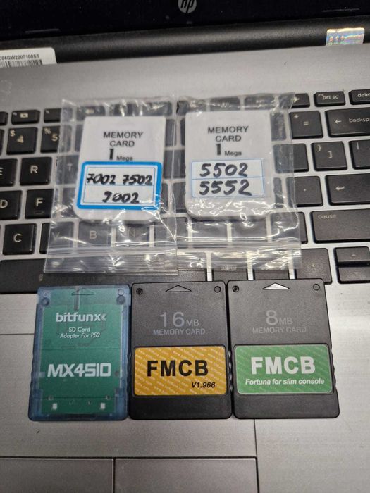Memory card modat FMCB