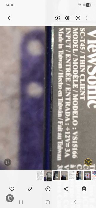 Vand mini PC Thin Client ViewSonic SCT45, Intel Atom, 2GB RAM