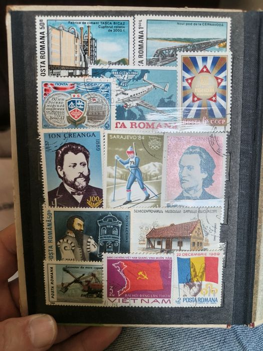 Lot timbre romanesti