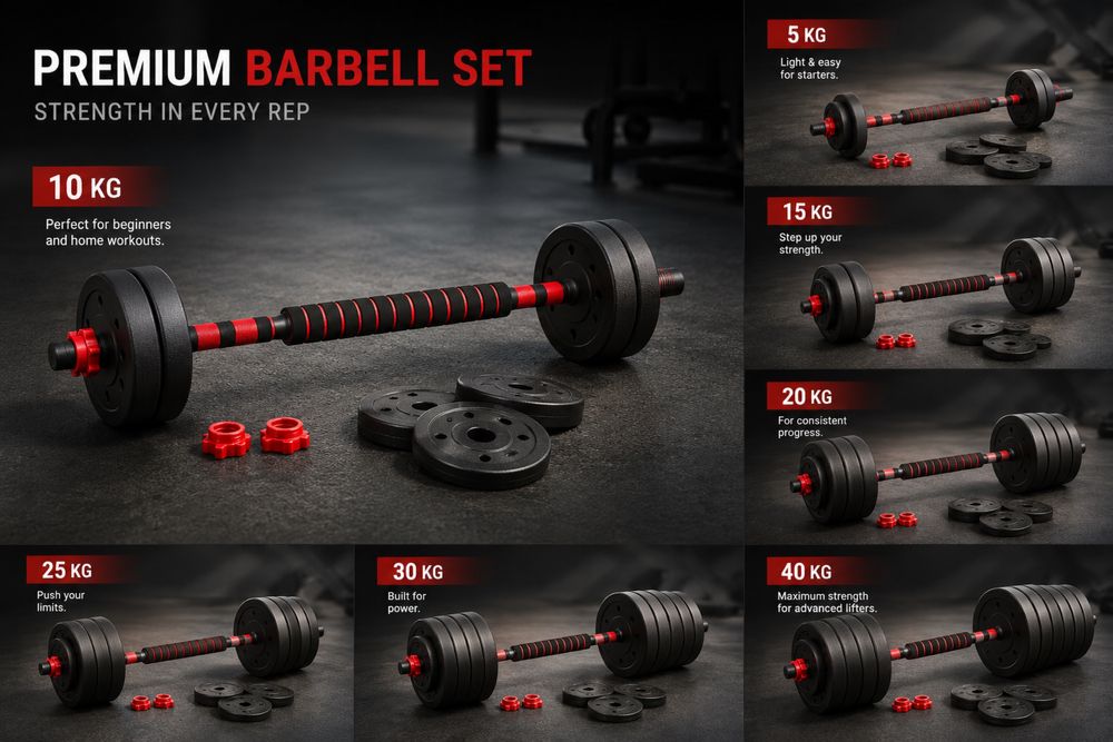 Гантели разборные для дома 5–40 кг | Dumbbell Set