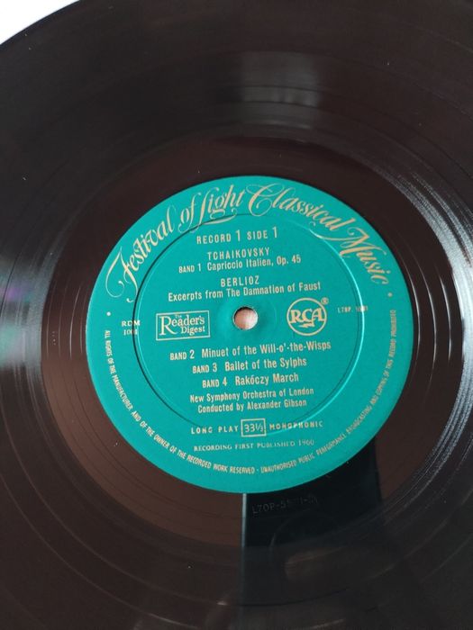 Lot 5Viniluri muzică clasică orchestra operă Viena,Roma,Londra.an 1960