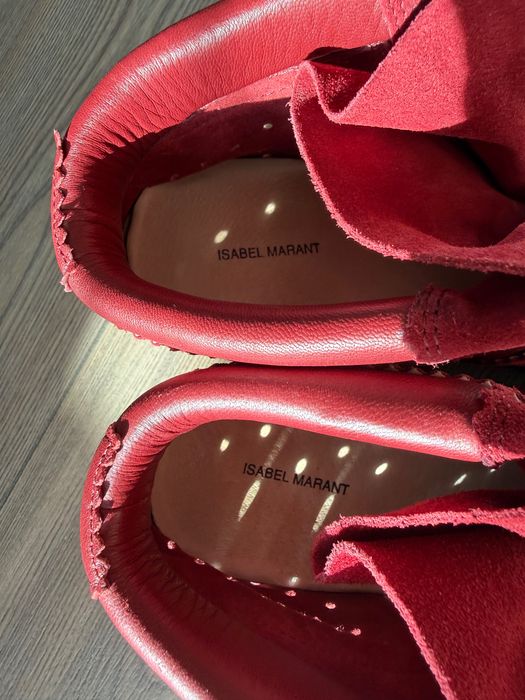Оригинальные Isabel Marant bobby scarlet  (37 размер)