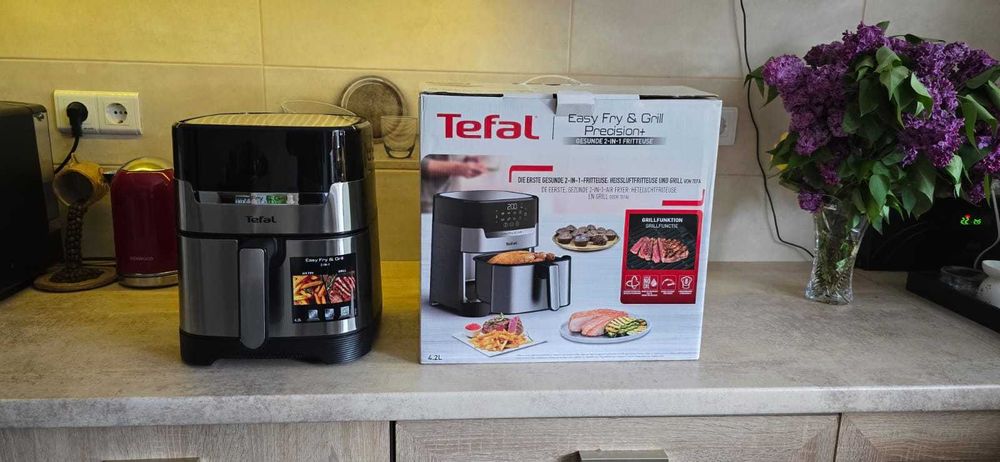 Friteuza cu aer cald TEFAL EY505 D15