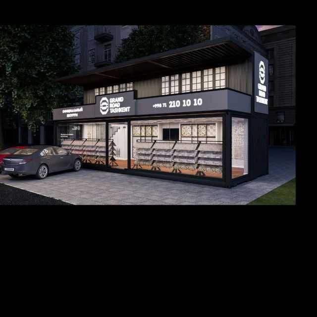 Контейнер домик отдел продаж