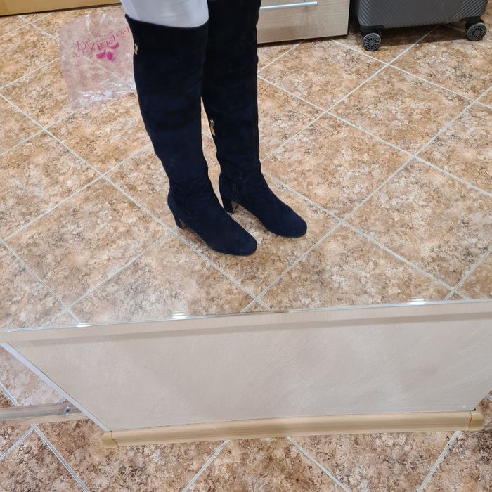 Продам Сапоги осенние из замши
