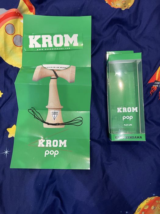 Kendamă Krom pop-verde