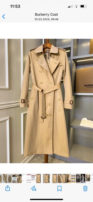 Trench/ Palton impermeabil Burberry