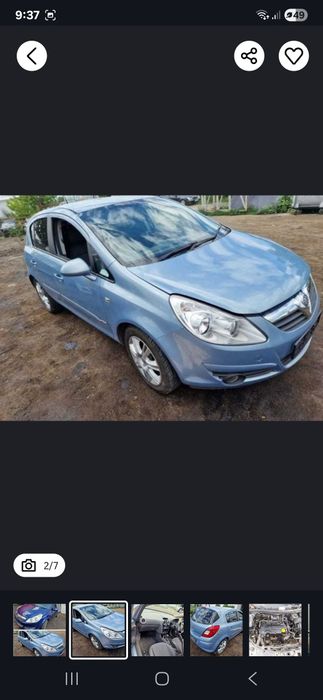 Dezmembrez Opel Corsa D 1.3cdti 1.2i 1.4i Piese