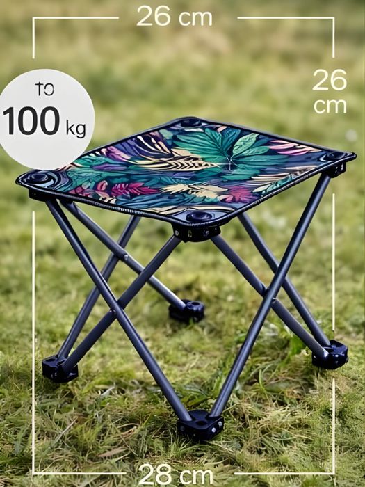 Складной мини-кемпинговый стул  табурека