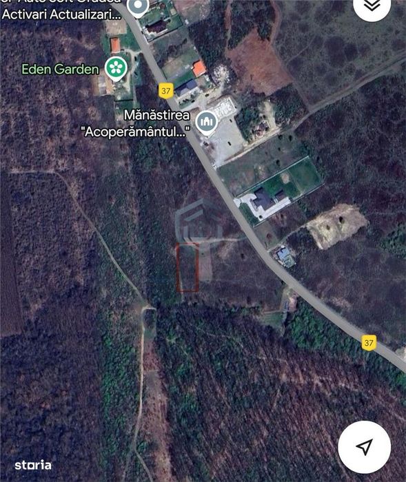 Teren intravilan zona Paleu