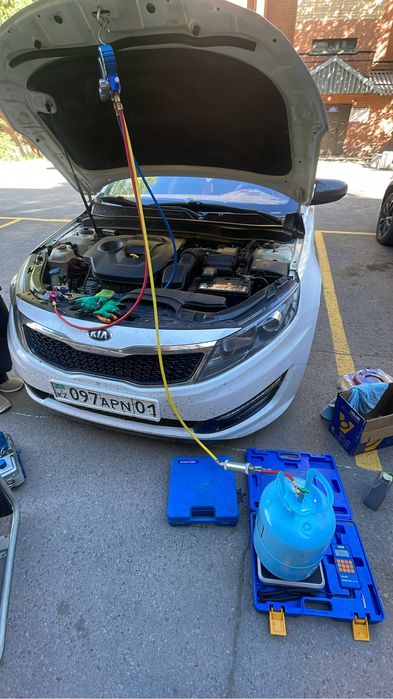 Заправка автокондиционера 12000 на выезд